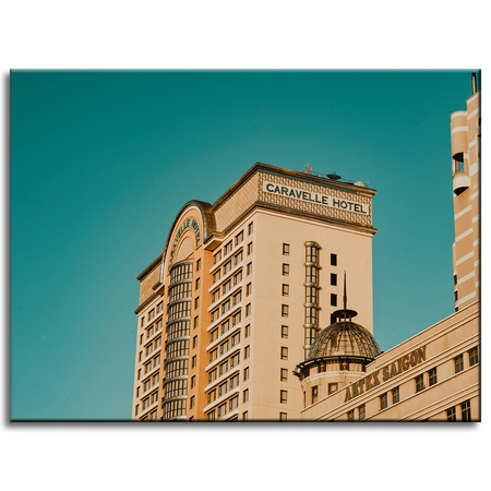 Canvas Print Architecture Hotel 40x30 cm