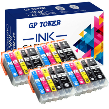 Set of 20x Replacement Inks For Epson Expression Premium XP 700 605 800 26XL GP-E2636XL CMYK x4