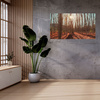 Canvas Print Autumn Forest Leaves Colorful Nature 100x80 cm