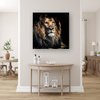 Canvas Print Adult Lion Animal 90x90