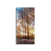 Canvas Print Trees Winter Rising Sun 40x80 cm