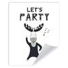 Let's party Birthday Poster 24X30 cm