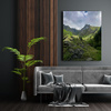 Canvas Print Nature Mountains 30x40 cm