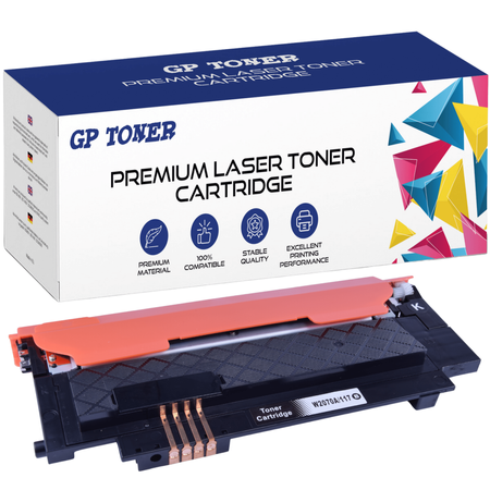 TONER FOR HP COLOR 150NW MFP 178 |117A W2070A Black GP-H2070A CHIP