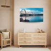 Canvas Print Juscelino Kubitschek Bridge Brazil 100x80 cm