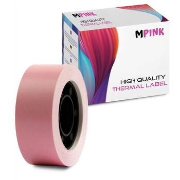 Thermal label paper tape MP-RL-15*4M-CP Cherry Blossom Pink