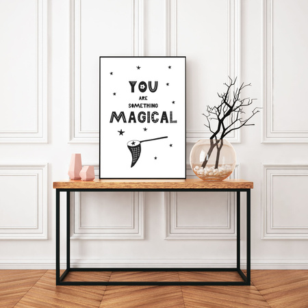 Children's poster You are something magical_2 40X50 cm + gold frame