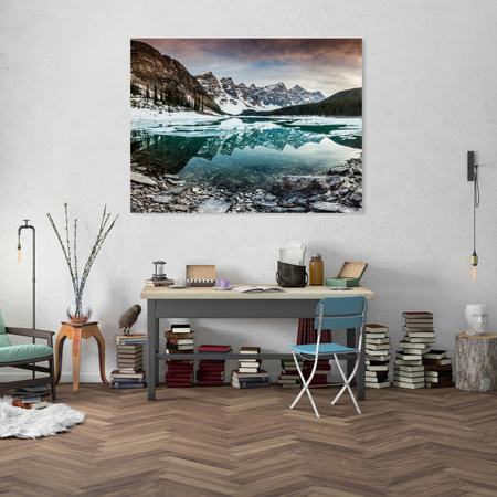Canvas Print Nature Lake in the Mountains_2 40x30 cm