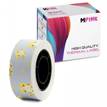 Thermal tape label paper MP-RL-15*4M-CC Cute Cats