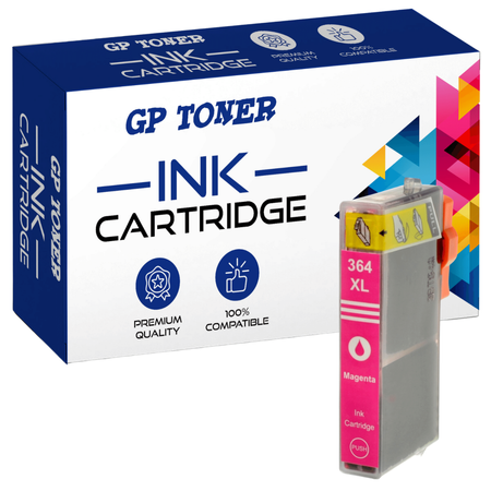 Compatible Ink Cartridge HP 364XL C6380 D5460 C5380 C5324 B110A B109N C410B C310A 3070A - GP-H364XLM