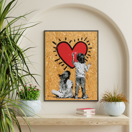 Your photo on the poster creator 40x60 cm