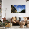 Canvas Print Old Photograph Ferris Wheel 100x80 cm