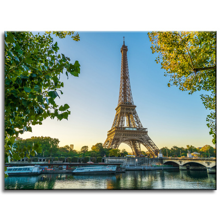 Canvas Print Architecture Eiffel Tower 40X30 cm