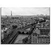 Canvas Print Architecture Paris Black and White 40X30 cm