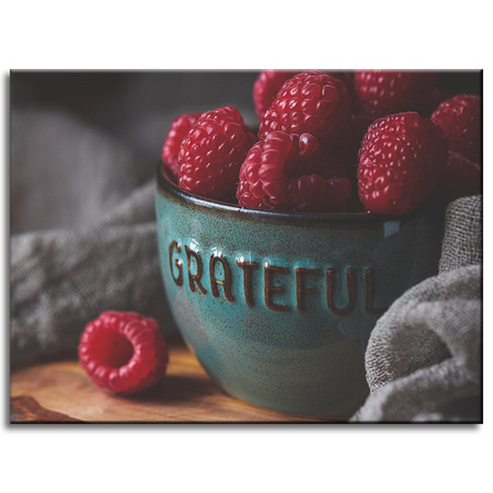 Canvas print Raspberry Kitchen 40x30 cm