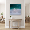 Canvas Print Nature Sea Ocean Waves Beach 90x90