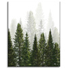 Canvas Print Rain Forest Nature Trees 40x50 cm