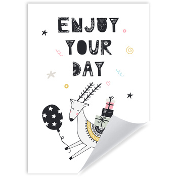 Birthday Poster Enjoy your day 21X29.7 cm
