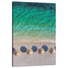 Canvas Print Beach Rest Holidays Water Waves 80x120 cm