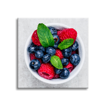 Canvas Print Kitchen Fruits 40x40 cm