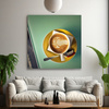 Canvas Print Coffee Vintage Stylish Cafe 90x90