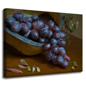Canvas Print Kitchen Grape 40x30 cm