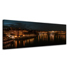 Canvas Print Architecture Prague at Night 120X40 cm