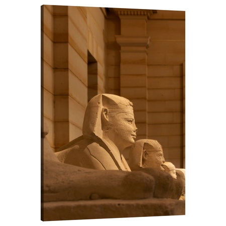 Canvas Print Architecture Egypt Sphinxes 80x120 cm