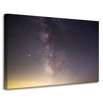 Canvas Print Stars Sky Space Night 90x60