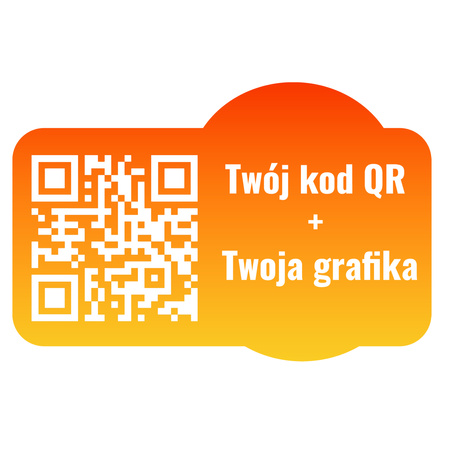 STICKERS with LOGO QR code printed Waterproof Text Photo 64x127 mm