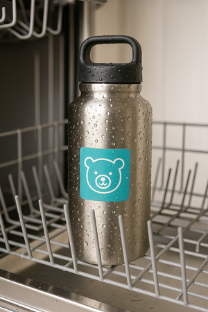 STICKERS with LOGO Square with print Waterproof Text Photo 30x30 mm