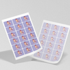 STICKERS with LOGO Rectangular with print Waterproof Text Photo 60x40 mm