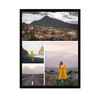 Your photo as a poster + black frame 24x30 cm