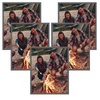 5x Gray Frame 24x30, I L13,15,064, stone gray Plexi