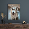 Canvas Print Animals Husky Dog 30x40 cm