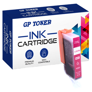 Ink cartridge for Canon C521XL M GP Pixma IP3600 4600 MX860 MP540 980