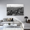 Canvas Print Architecture Paris Black and White 40X30 cm