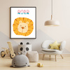 Children's Roar poster 24X30 cm