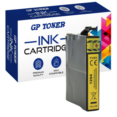 Replacement ink for Epson T1294 Stylus Office 320 535 630 925 GP-E1294Y