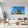 Canvas Print Sagrada Familia Barcelona Spain 100x80 cm