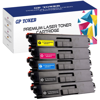5 Toner cartridge for Brother tn-423 HL-L8260 HL-L8360 DCP-L8410 MFC-L8690 MFC-L8900 cdw - GP-B423CMYKK
