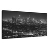 Canvas Print Architecture Los Angeles Black and White 120X60 cm