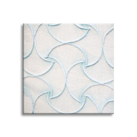 Canvas Print Abstract Embroidery Structure 90x90