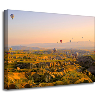 Canvas Print Nature Balloons 40x30 cm