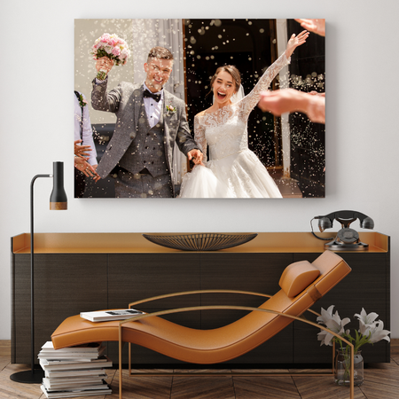 Personalized Custom Canvas Print - Your photo on Canvas 50x40 cm