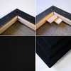 Painting canvas 40X80 cm Black canvas Ideal for painting