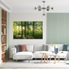 Canvas Print Sun Forest Trees Rays of Light 120x80 cm