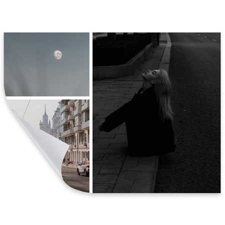 Your photo as a WIZARD poster 30x24 cm