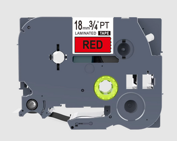 Ribbon replacement for Brother TZ-441 Black on Red