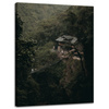 Canvas Print Nature House in the Mountains 30x40 cm